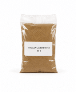 Engelsk lakridspulver, 50 g
