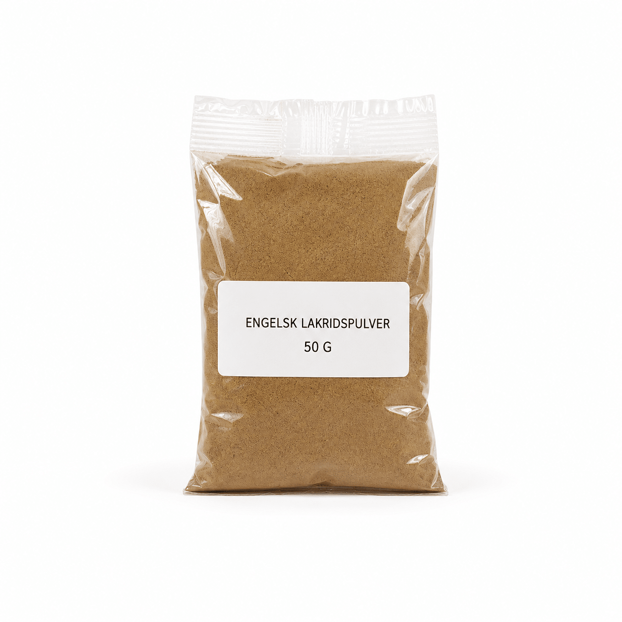 Engelsk lakridspulver, 50 g