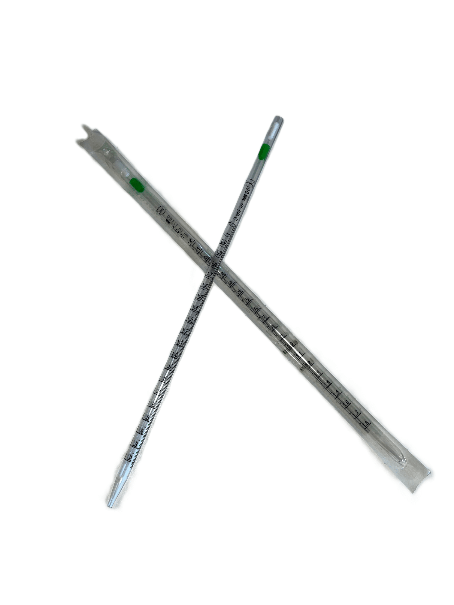 Målepipette, 10 ml med højopløsnings skala, plast