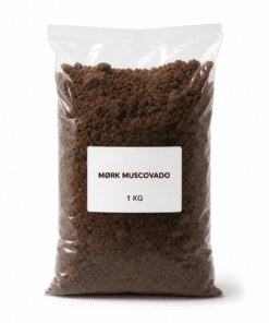 Cassonade (Muscovado), Mørk, 1 kg