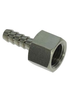 Slangetilslutning  ¼” muffe til 6,3 mm slange
