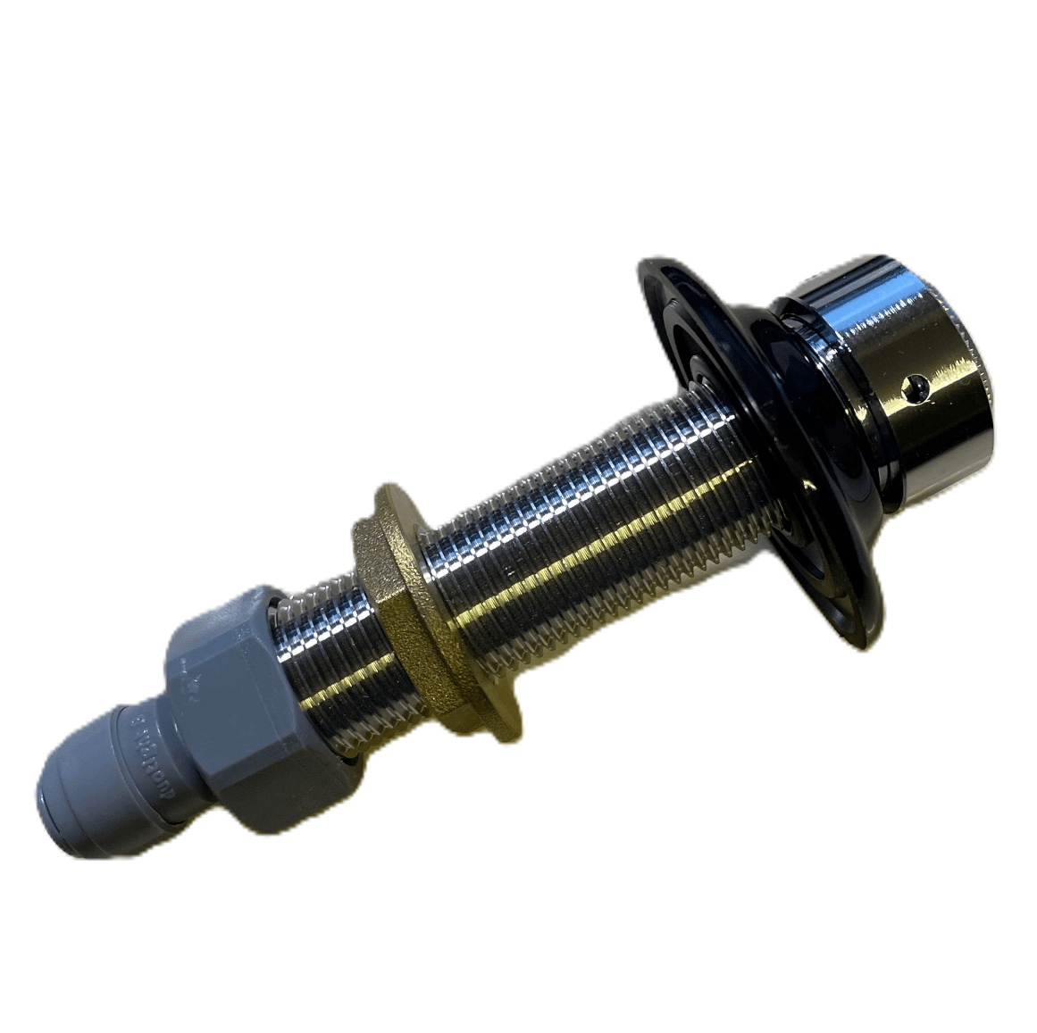 Tailpiece, 100 mm for Inter/Ultratap, stainless steel