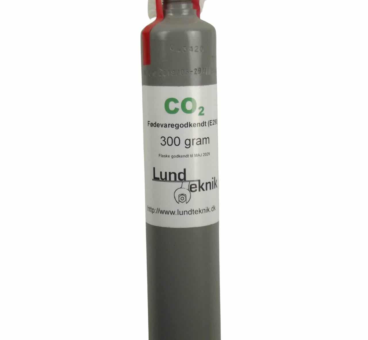 Tryktestet 300 g CO₂-stålflaske til klassisk SodaStream