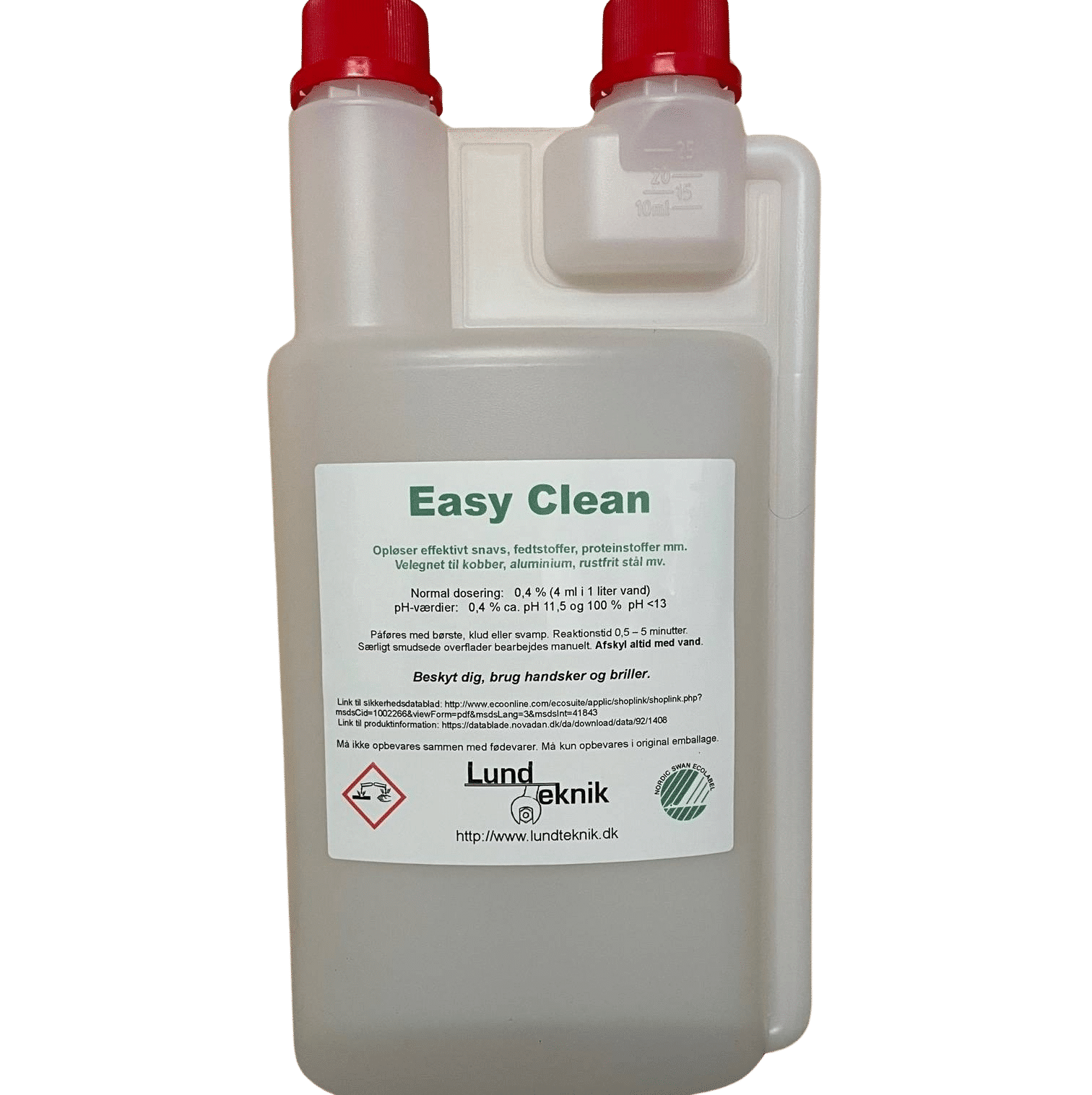 Easy Clean, 1 liter i måleflaske