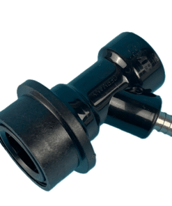 Spigot column with 2 taps, complete with hoses and fittings